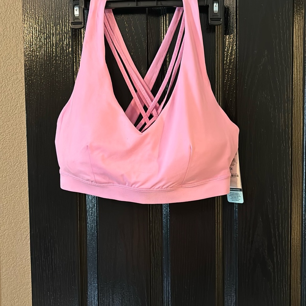 Ideology Sports Bra Pink Size 1X NWT